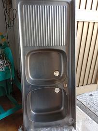 Lavobo d' inox da cucina 