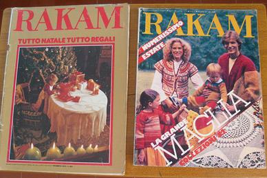 N° 2 RIVISTE (RAKAM) ANNI 1981 AGO. E DIC. 1975  -