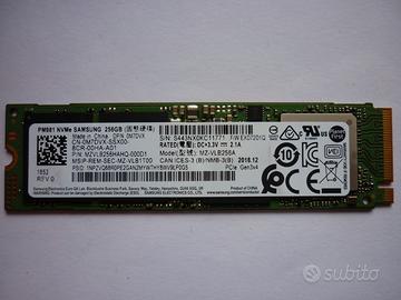 SAMSUNG PM981 SSD 256GB M.2 NVME PCIe 3.0 2280