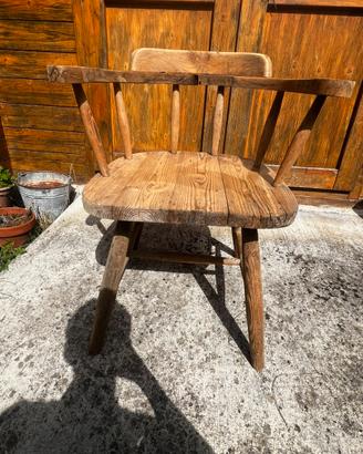 Sedia in legno