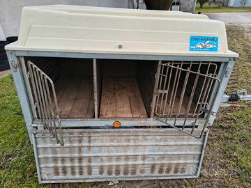carrello appendice  per trasporto cani 