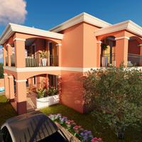 Villa bifamiliare con piscina