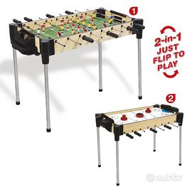 Biliardino e Air Hockey 2 in 1