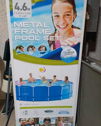 Piscina fuori terra tonda Intex 4.57X1.22