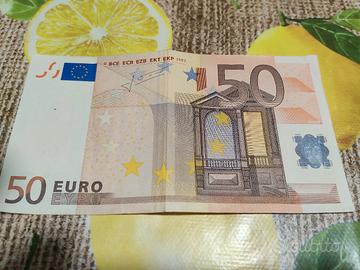 banconota 50 euro firma trichet 2002