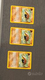 Pokemon carte Kabuto fossil 1 edizione