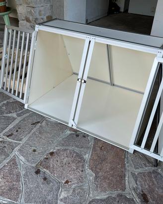 Trasportino Kennel alluminio