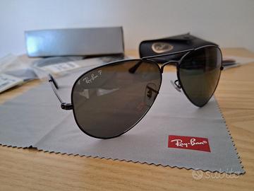  Ray-Ban NUOVI polarizzati con accessori 