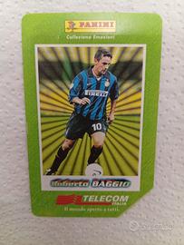 scheda telefonica da collezione di Roberto Baggio