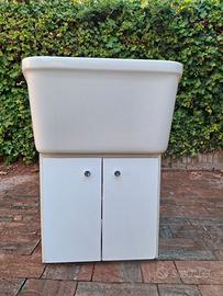 LAVATOIO IN CERAMICA CON MOBILE