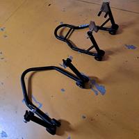 cavalletti alza moto posteriore anteriore