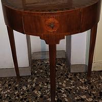 Tavolino da parete (console demi-lune)