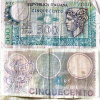 Banconota 500 lire