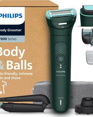 Philips Bodygroom serie 7000 - Rasoio corpo uomo