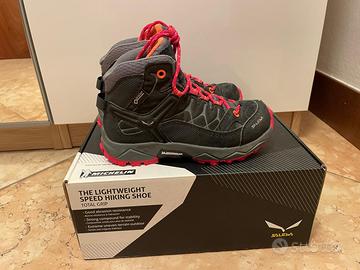 Scarpe Salewa trekking bambino n.29 e 32