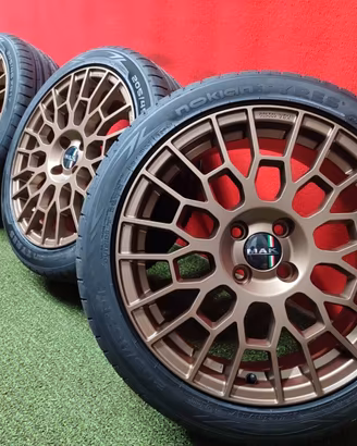 Cerchi Renault Clio Abarth Fiat 500 Pneu 205 45 17