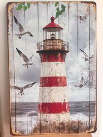 Targa metallo 20x30 cm