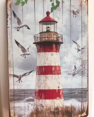 Targa metallo 20x30 cm