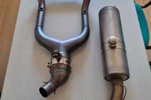 Bmw HP2 ENDURO  COLLETTORI + SILENZIATORE