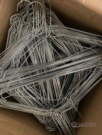 100 Grucce in Metallo da Lavanderia – Ottime per A