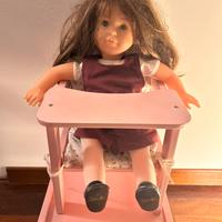 Seggiolone e bambola Corolle