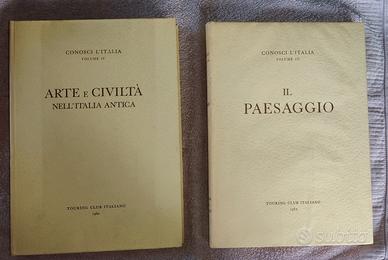 Touring Club 1960 - 2 volumi "Conosci l'Italia"