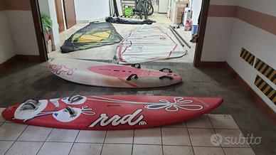 attrezzatura windsurf completa