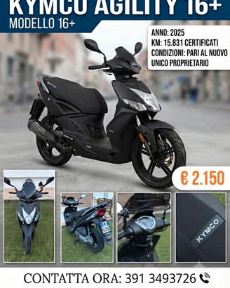 kymco agility 16+ 125cc