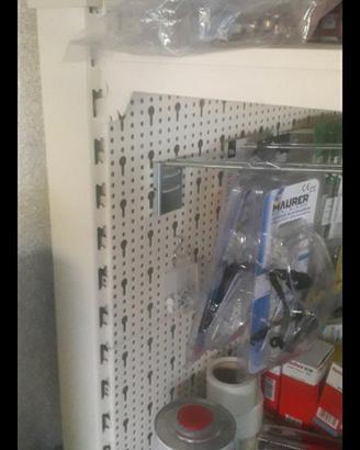 scaffale in alluminio