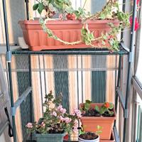 Portavasi da balcone in metallo