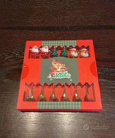 Set cucchiaini natalizi Nuovo mai usato
