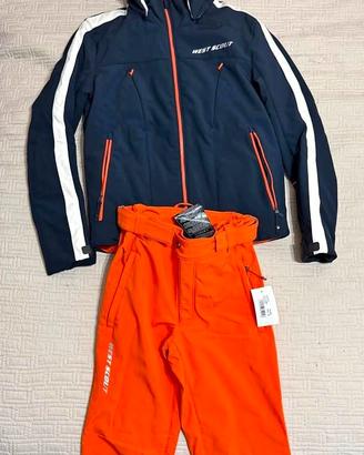 Tuta giacca pantalone sci inverno West Scout Donna