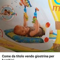 come da titolo avendo giostrina per bambini