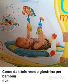 come da titolo avendo giostrina per bambini