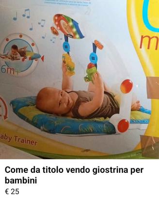 come da titolo avendo giostrina per bambini