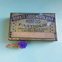 Latta vintage - Pastiglie Mentolo Borato Movocaina