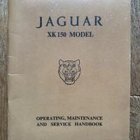 JAGUAR XK150 libro/Manuale-Service handbook+poster