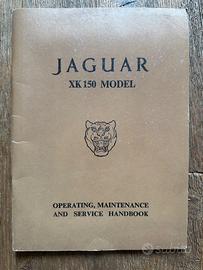 JAGUAR XK150 libro/Manuale-Service handbook+poster