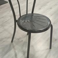 30 sedie in ferro Nere 