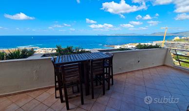 Alghero Calabona attico con piena vista mare