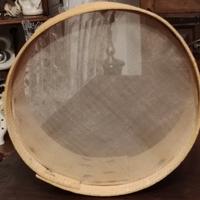 Setaccio Anni 60.Tradizionale in legno con rete me