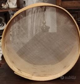Setaccio Anni 60.Tradizionale in legno con rete me
