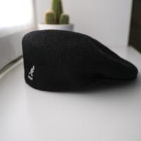 Kangol 504 Cappello Flat - Unisex Lana Nero