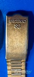 Seiko chiusura SQ vintage cinturino orologio uomo