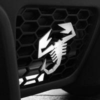 Scorpione Abarth per grigia