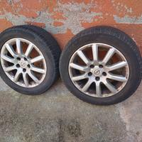 Gomme invernali con cerchi in lega 