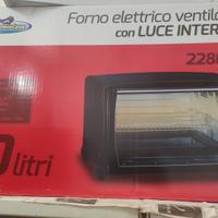 forno elettrico ventilato da 70 litri 