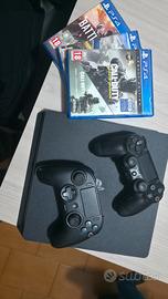 sony Ps4 1TB + 2 controller + 3 giochi