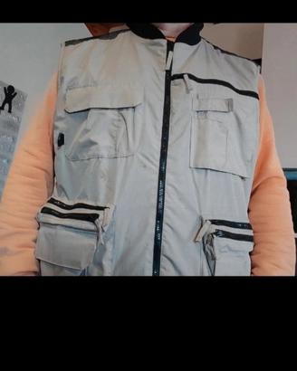 Gilet Uomo Felpato multi Tasche ideale per
lavoro 