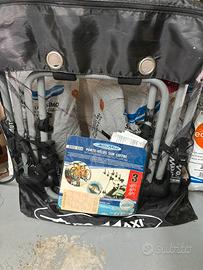 Porta bicicletta da agganciare al baule